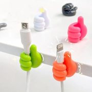 10-pcs-wall-decoration-hook-creative-silicone-thumb-key-hanger-hooks-4 - 1